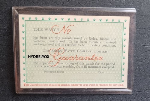 Rolex vintage paper - vintage,