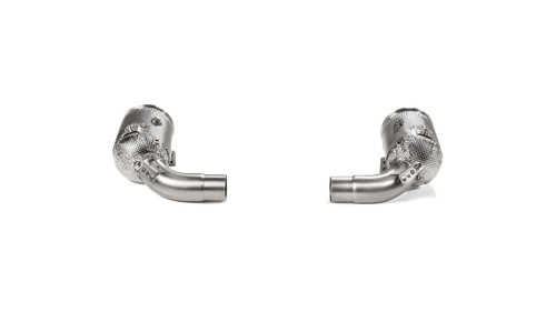 Akrapovic link pipe set - pipe, con