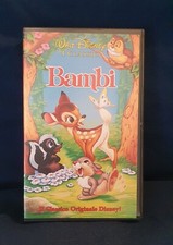 VHS DISNEY Bambi prima edizione 1992