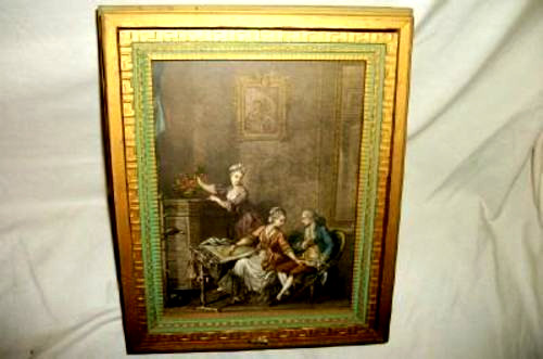 Antica scatola comò - , francese