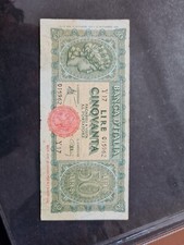 Lire 1944 cartamoneta - 50,