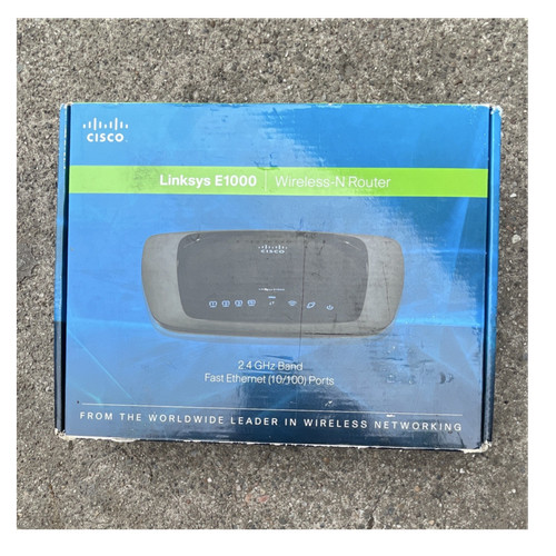 Cisco linksys e1000 wireless - e1000, wireless-n