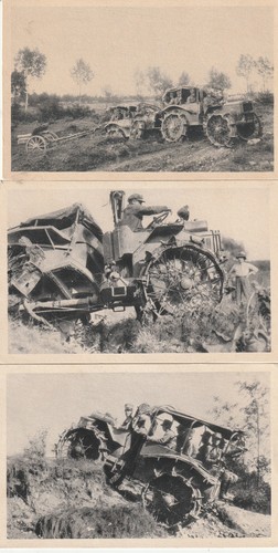 Lotto tre cartoline - tre, fiat
