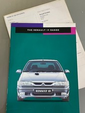RENAULT 19 RANGE Brochure +