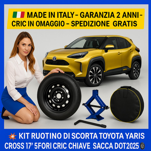 Kit ruotino scorta - 💥kit,