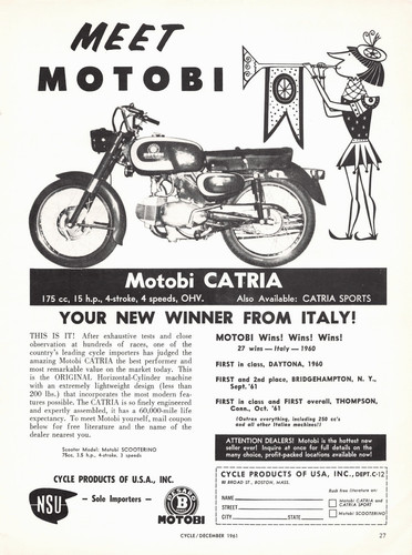 Pubblicità motobi catria nsu - pubblicità,