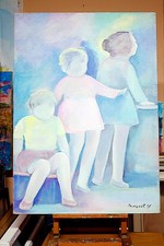 "Giochi innocenti" Opera del Maestro Enzo Simonetti (1914-1973)