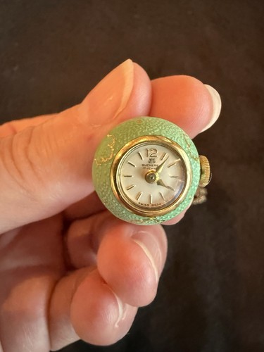 Ciondolo orologio vintage