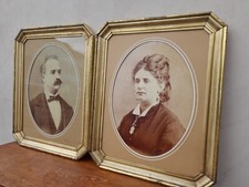 COPPIA CORNICI DORATE -