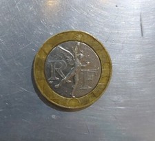 10 FRANCHI del 1989 - MONETA RARA della REPUBBLICA FRANCESE del 1989