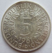 Moneta BRD Aquila D'Argento 5