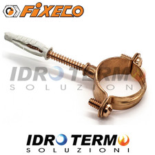 COLLARI IN RAME PER TUBI Ø12 - 14 - 16 - 18 - 22 mm | Marca Fixeco | Alta Qualit