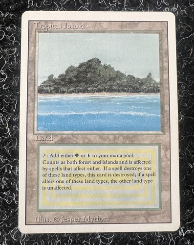 Mtg tropical island - mtg, edizione