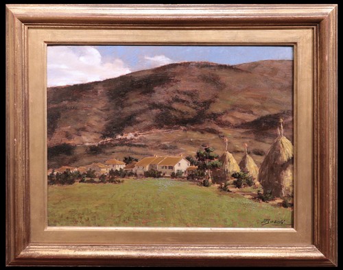 Dipinto olio tavoletta - dipinto, ad