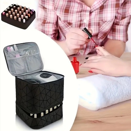 Smalto stoccaggio trucco borsa - trucco,
