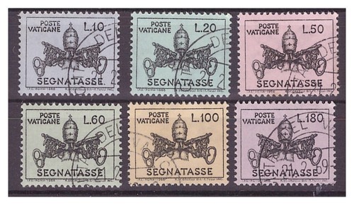 Vaticano 1968 segnatasse - -,