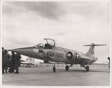 LOCKHEED F-104 STARFIGHTER FG-935 FOTO STAMPA ORIGINALE D'EPOCA USAF