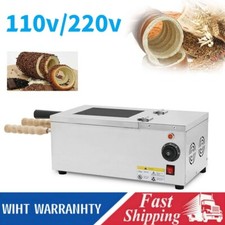 NUOVO Elettrico Ungherese Kurtos Kalacs Camino Torta Forno Rotolo Grill Macchina