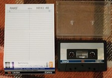 AUDIO CASSETTA RAKS HD-X I 46