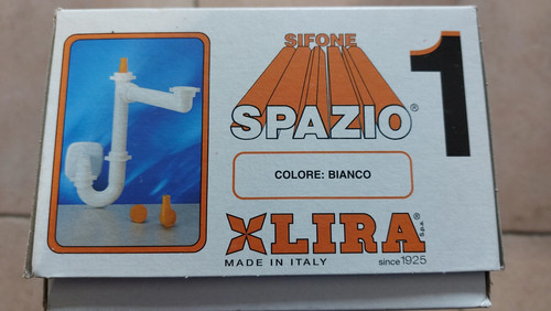 Sifone spazio lira per - sifone, 1