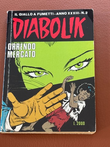 Diabolik orrendo mercato anno - diabolik,