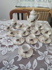 ANTICO SERVIZIO DA CAFFÈ IN PORCELLANA BAVARIA x 12