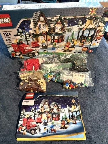 Lego winter village ufficio - lego,