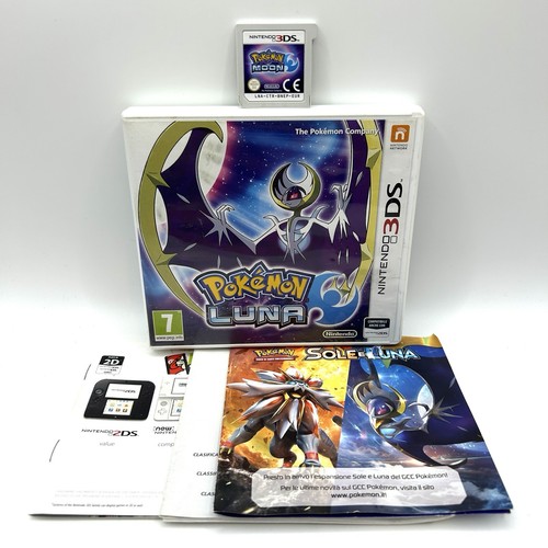 Pokémon luna nintendo 3ds - luna,