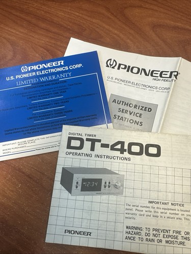 Pioneer 400 timer digitale - dt-400,