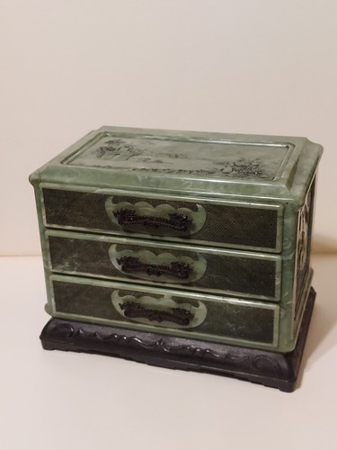 Cassettiera portagioie vintage