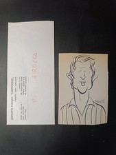 disegno originale MANGINI Milan - (11x15 cm)