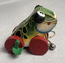 Giocattolo vintage anni 50 Fisher Price Jolly Jumper Pull #450 usato in ottime condizioni