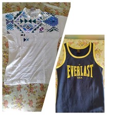 T-shirt Lotto for Boris Becker Tennis Anni 90 + In regalo canottiera Everlast