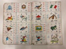 Antico alfabetiere alfabetario