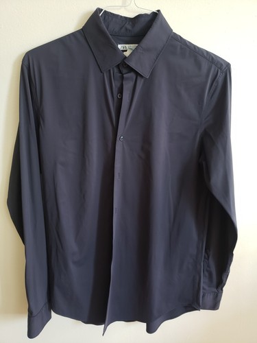 Zara blue mens - zara, shirt