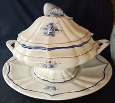 Grande zuppiera Vecchia Bassano con piatto