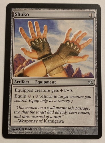 Shuko 159 165 mtg - shuko, traditori