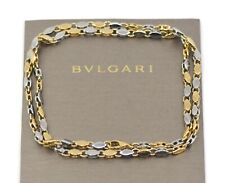 Collana Bulgari In Oro Tri Colore 18K