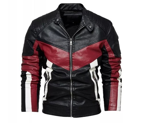 Giubbotto biker uomo casual