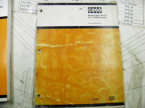 Case model w5a winch hyster - case,