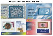 SCEGLI TESSERE FILATELICHE - POSTE ITALIANE (2