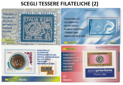 Scegli tessere filateliche - tessere,