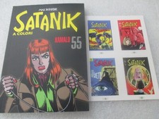 SATANIK A COLORI n° 55 + FIGURINE - ED. GAZZETTA DELLO SPORT - MAGNUS & BUNKER