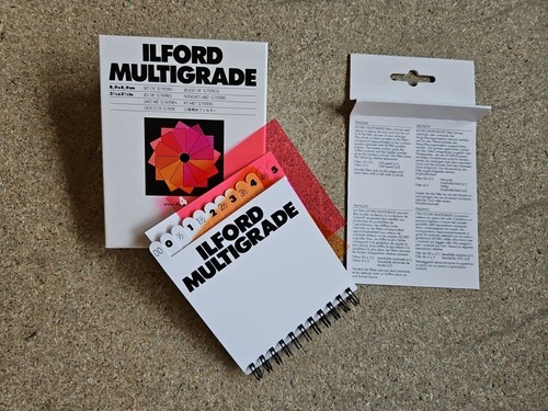 Ilford set filtri multigrado - set,