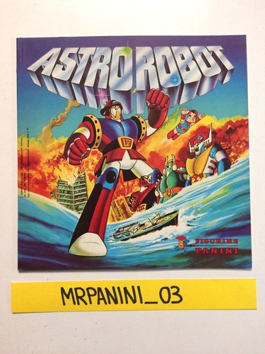 Astrorobot panini 1980 - panini,