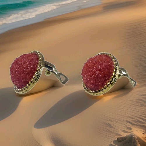 Orecchini corallo rosso - corallo,