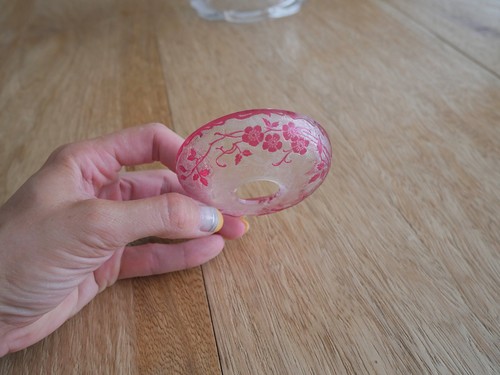 Rare bobèche coupelle lustre - rare,
