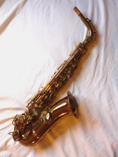 Conn 'New Wonder' stencil sax