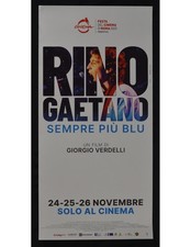 locandina RINO GAETANO ma il cielo è sempre più blu cantautore B309