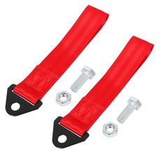 2pcs Red Car Pull Hook Tow